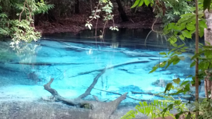 Blue pool
